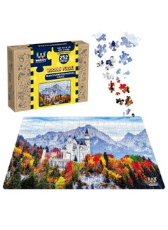 Webby Webby Neuschwanstein Medieval Castle Wooden Jigsaw Puzzle, 252 Pieces  - Image 1