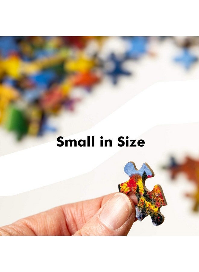 Webby Neuschwanstein Medieval Castle Wooden Jigsaw Puzzle, 252 Pieces - Image 4