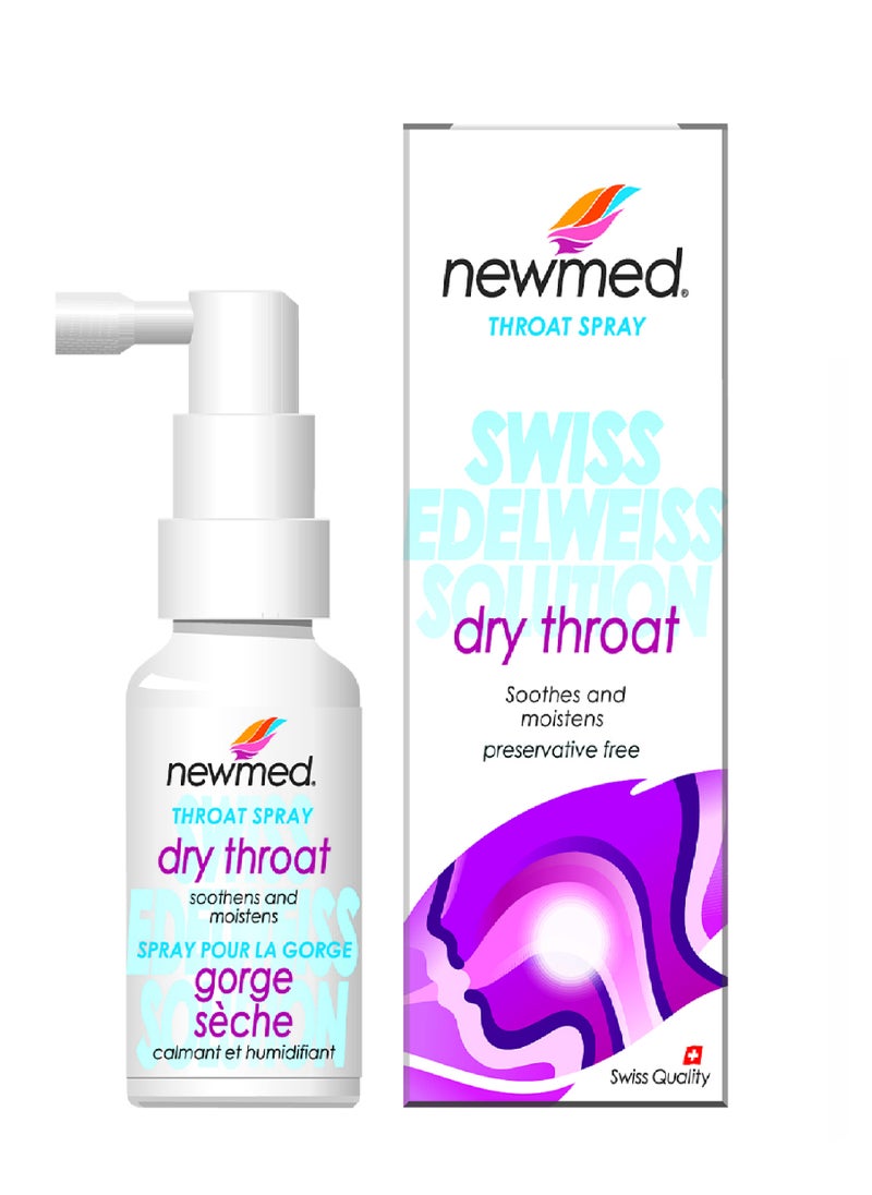 Newmed - NEWMED THROAT SPRAY DRY THROAT 30ML - Image 1