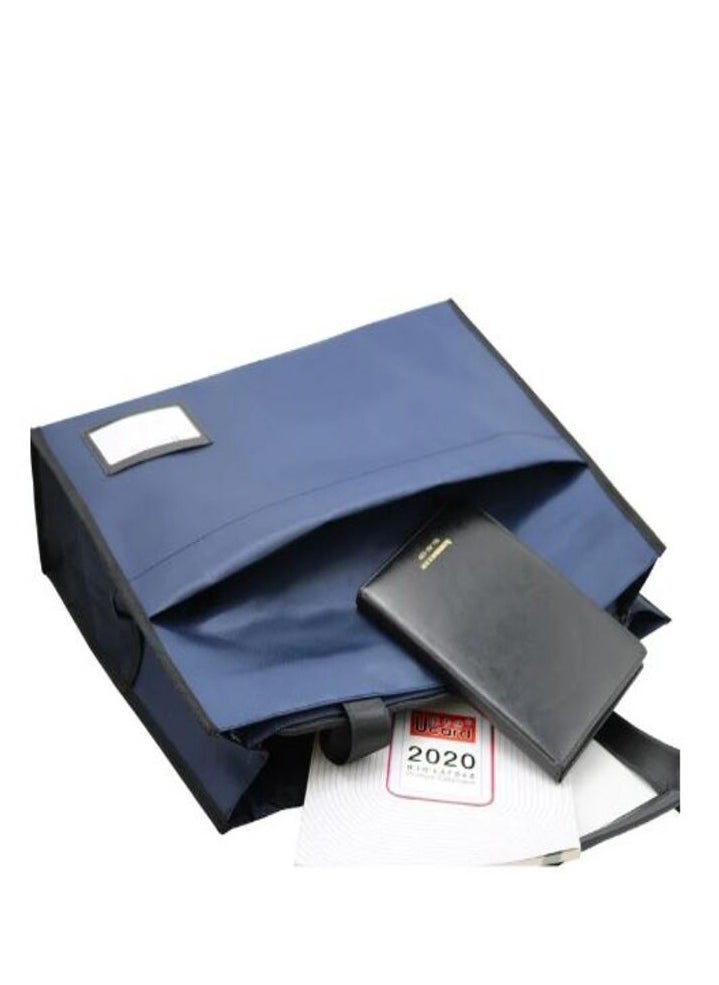 Generic - Drawing bag carry on file bag art sketch paper storage bag,Handle Document Bag a3 zipper information bag, large capacity file organizer Waterproof Drawing Bag - Image 1