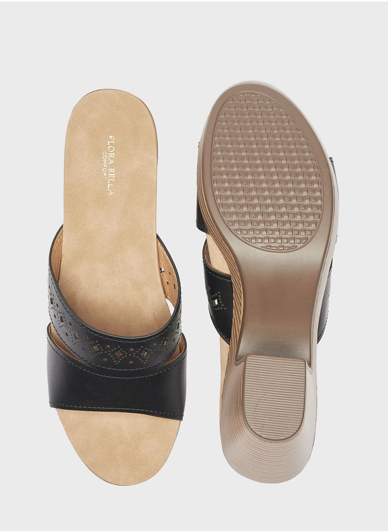 shoexpress - Double Strap Sandals - Image 1