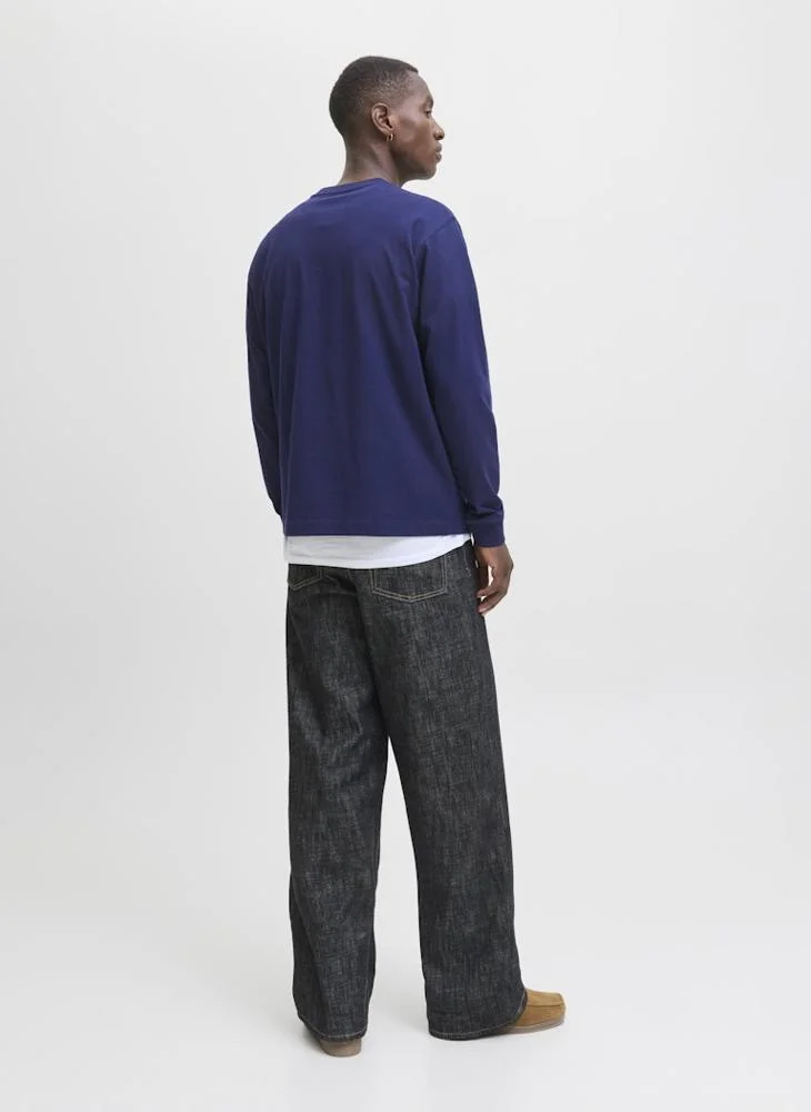 JACK & JONES Logo Crew Neck T-Shirt