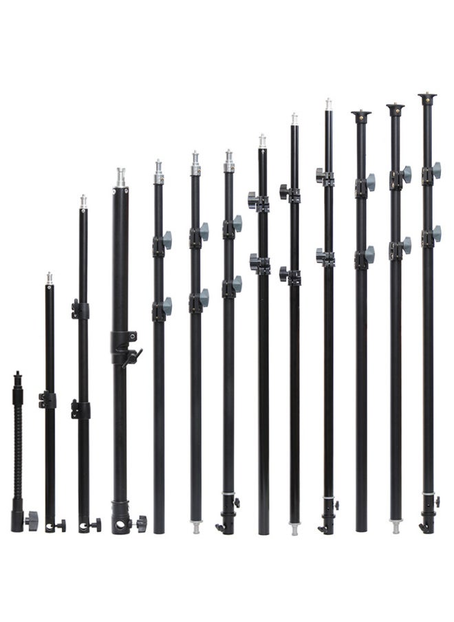 Generic Photography Tripod Central Axle Elevated Pole Frame Lamp Frame Extension Pole Section Telescopic Tube Black Cross Tube For Photography-Body Color:Dark Purple  - Image 2
