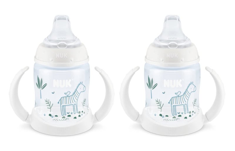 NUK Disney Learner Sippy Cup 5 Ounce Pack of 2 WoodlandsZebra