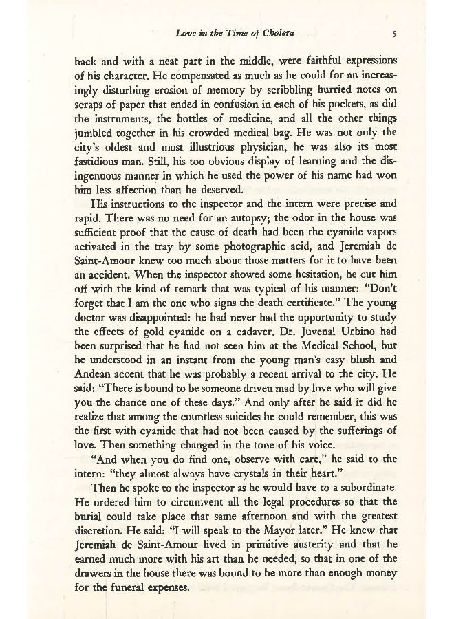 Love In The Time Of Cholera  - Image 4