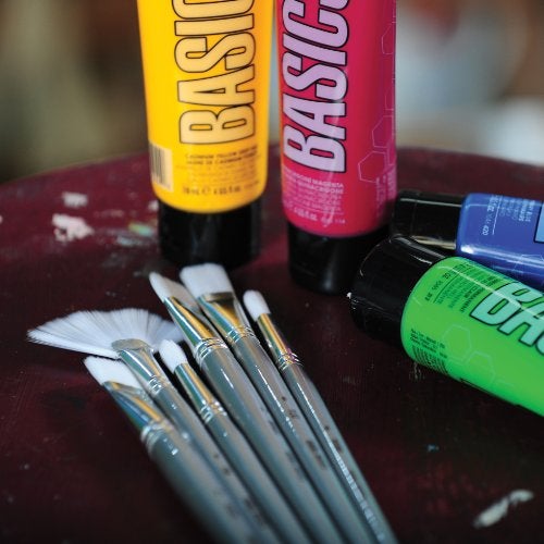 Liquitex Basics Acrylic Paintbrush Bright Size 1 - Image 3