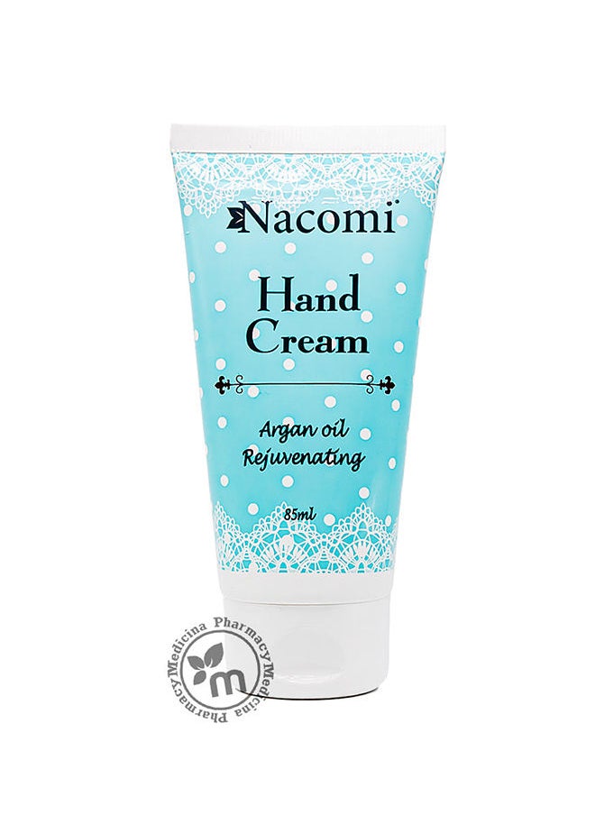 nacomi - Hand Cream Argan Oil Rejuvenating 85ml - Image 1