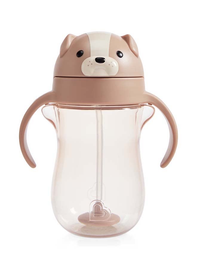 Munchkin Any Angle 10oz Straw Cup – Dog - Image 1