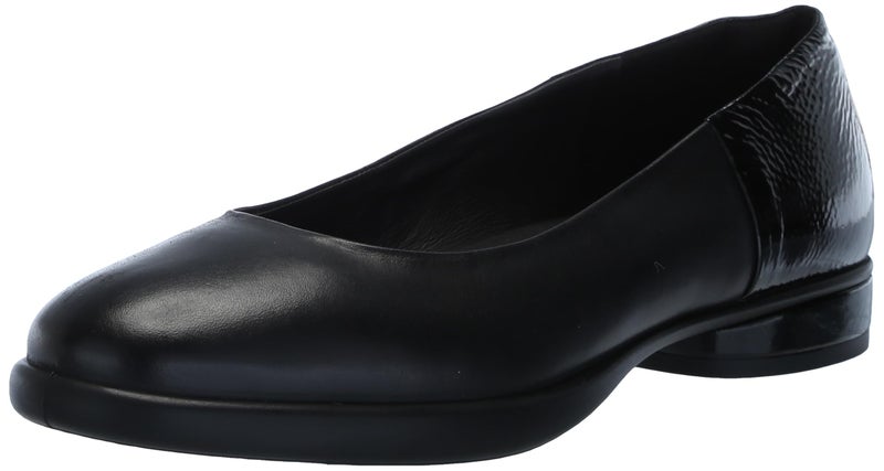 ECCO Womens Sculpted Luxe Ballerina Ballet Flat Black 77 5