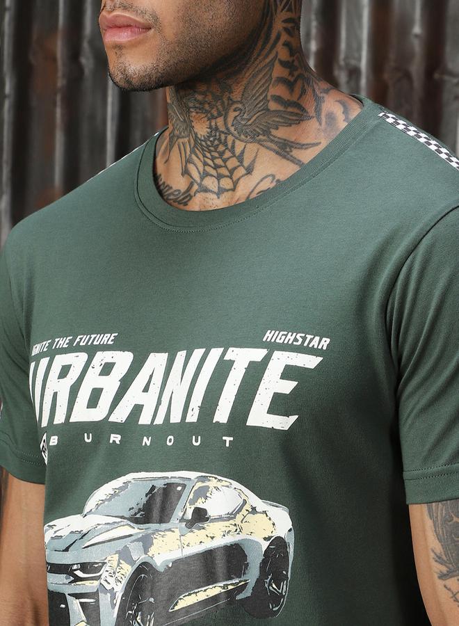 هاي ستار تيشيرت بقصة عادية وطبعة جرافيك - Image 2