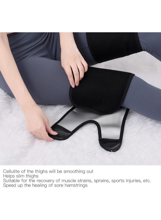 Thigh Compression Sleeves,Breathable Thigh Brace Wrap Unisex Anti Slip Thigh Support for Sports Injury Recovery Hamstring 