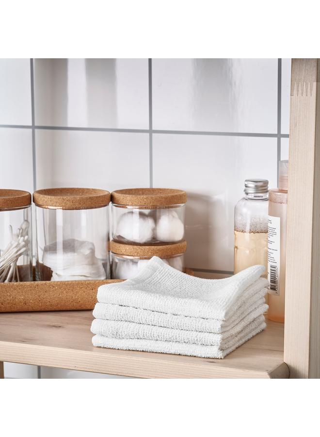 erorex Washcloth, white, 25x25 cm - Image 3