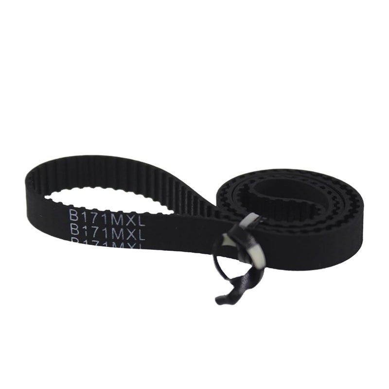 2PCS Rubber Gear Belt MXL 128/129/130/132/134/135/136/137/140 Length Tooth Belt 6/10mm Width Transmission Belt for Machine(135MXL-169T,6mm)