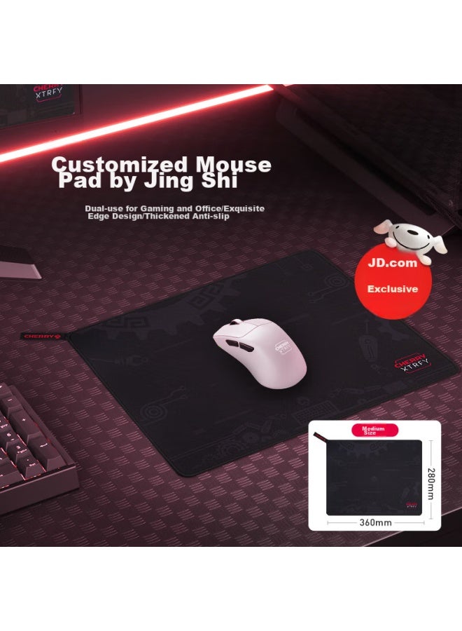 Cherry Jingshizhizuo Computer Desk Mouse Pad Medium Size, Keyboard Pad, Gaming Mouse Pad, High-density Fiber Smooth Mouse Pad - Image 1