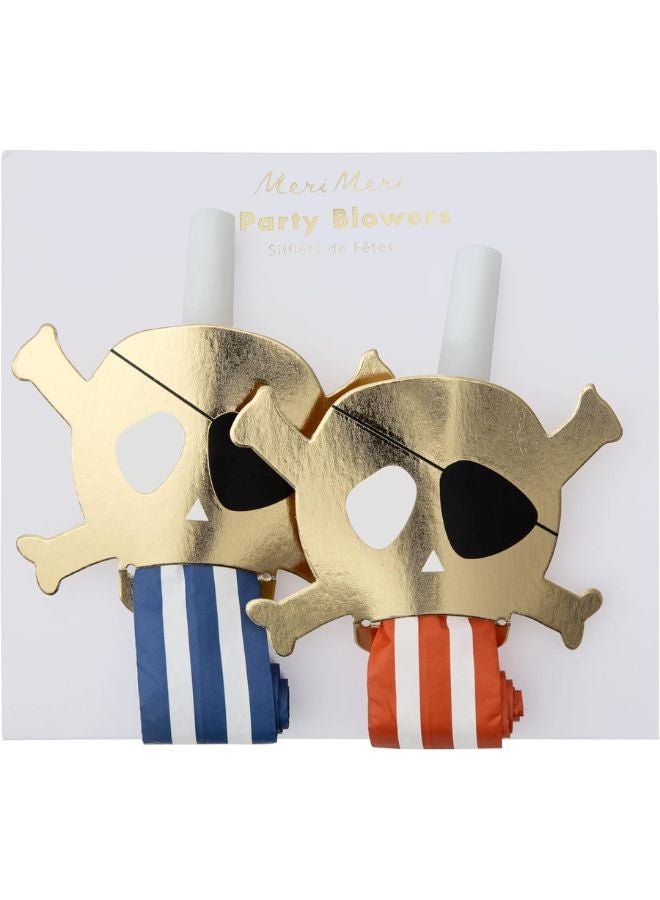 Meri Meri Pirates Bounty Party Blowers - Image 1