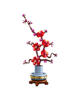 LEGO Botanicals Plum Blossom Set For Adults - Artificial Flowers for Indoor incl. a Buildable Flowerpot - Home Office Decor Display Piece - Botanical Collection Gift for Women and Men - 10369 (327 pieces)  - Image 4