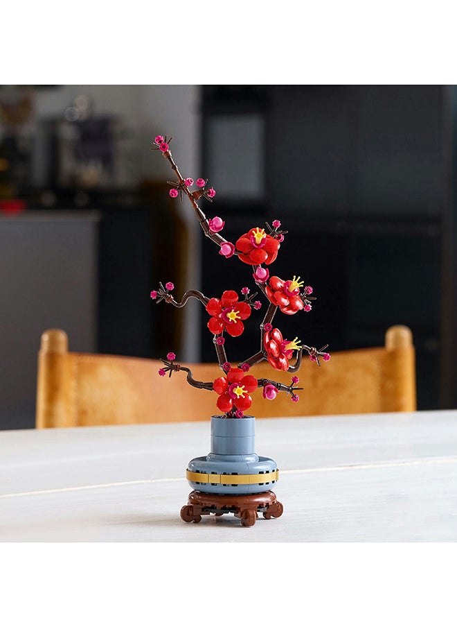 LEGO - Botanicals Plum Blossom Set For Adults - Artificial Flowers for Indoor incl. a Buildable Flowerpot - Home Office Decor Display Piece - Botanical Collection Gift for Women and Men - 10369 (327 pieces) - Image 1