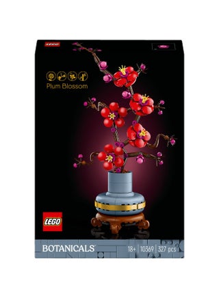 Botanicals Plum Blossom Flower Set for Adults 10369 (Age 18+, 327 Pieces) - view 2
