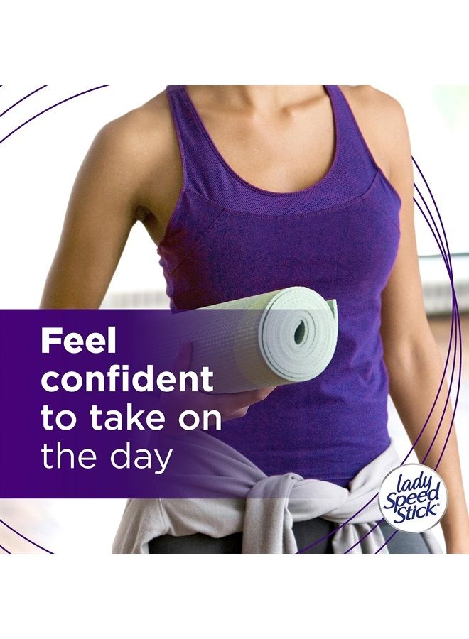 Lady Speed Stick مزيل العرق الجاف غير المرئي، رائحة الاستحمام، 2.3 أونصة، عبوة 4 - Image 2