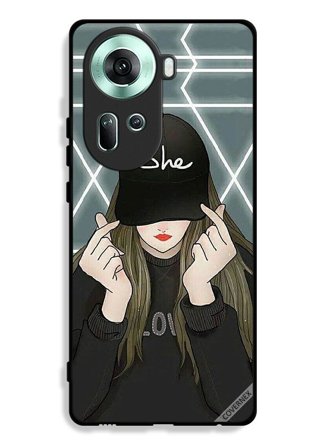 Covernex Oppo Reno11 5G Protective Case Cover She On Cap - Image 1