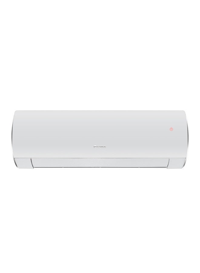 غراي مكيف هواء جري سبليت 1 طن مع ضاغط إنفيرتر، R32، 18,000 BTU/h، حتى 12 متر رمي هواء، ‎I-feel، بلازما باردة، إعادة تشغيل تلقائية، تدفق هواء ثلاثي الأبعاد، تسخين وتبريد، أبيض، ICREST-N12H3، ضمان لمدة سنة - Image 1