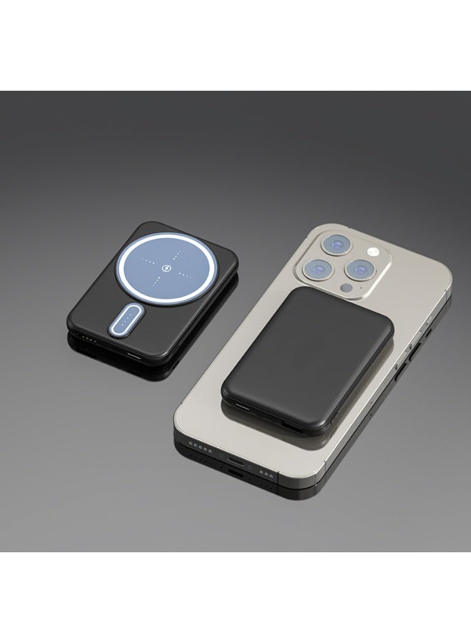 10,000mAh Ultra-Slim Magnetic Power Bank, Fast Wireless Charging, High-Capacity Portable Charger - Image 1