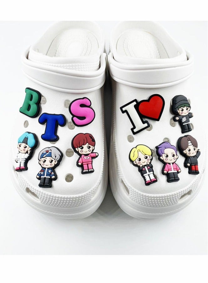 SOLARAE Shoe Decoration Charms for Crocs Jibbitz Accesories 21 Pcs - Image 1