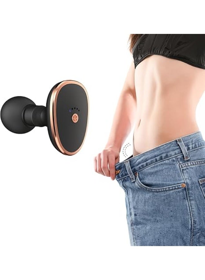 أمازينج. إي جي بي ذا باك | جهاز تحفيز عضلي محمول، أسود، مصنوع من السيليكون الطبي، 6 أوضاع اهتزاز، قابل لإعادة الشحن عبر منفذ USB-C، جهاز استعادة كامل للجسم، 13×8×8 سم - Image 1