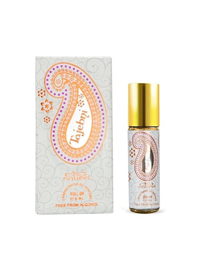 Nabeel 5 Pieces Ultimate Nabeel Roll On Collection Authentic Arabic Fragrance Oil Perfume Tajebni, Sandal, Amber, Tawasul, Khayali 6 ML - Image 5