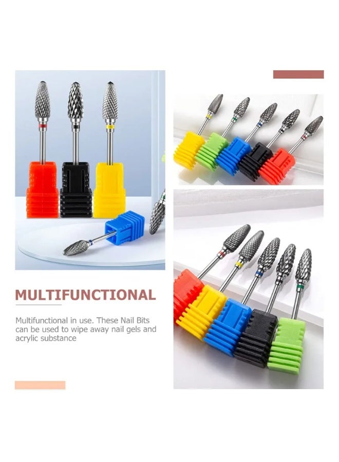 رؤوس مثقاب أظافر احترافية من الكربيد التنجستين أفضل أداة لفن الأظافر - Image 4