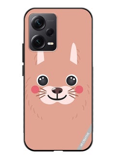 VR CREATIVE Protective Case Cover For Xiaomi Redmi Note 12 Discovery Lama Cartoon Face Design Multicolour  - Image 1
