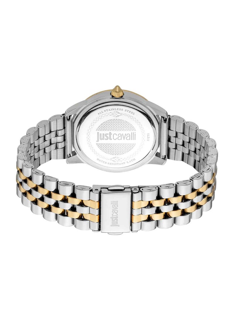 Just Cavalli - Women's Analog Round Shape Stainless Steel Wrist Watch JC1L211M0285 - 34 Mm - Image 1