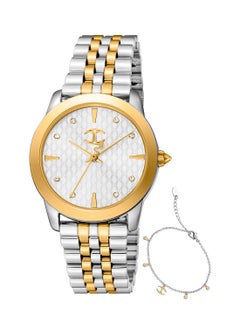 Women's Analog Round Shape Stainless Steel Wrist Watch JC1L211M0285 - 34 Mm