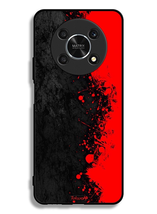 Tolwak Honor X30 5G Protective Case Cover Paint Abstract Pattern - Image 2