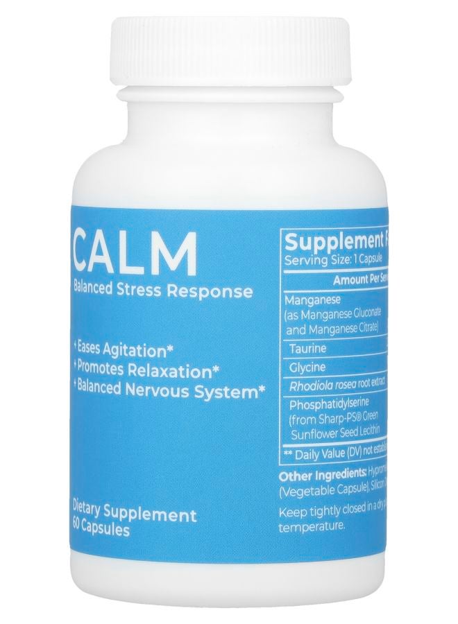 BodyBio Calm 60 Capsules - Image 2