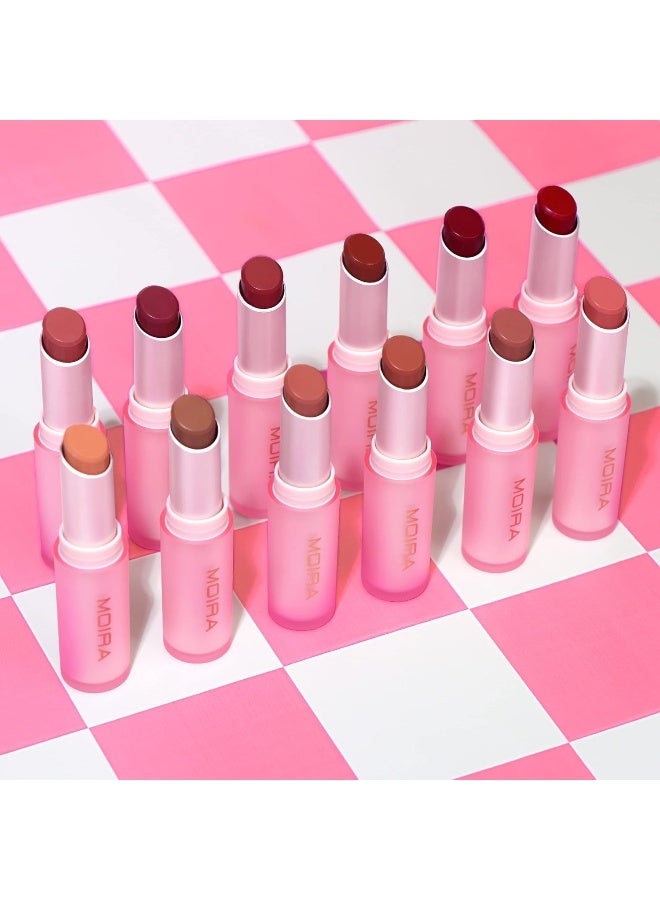 moira Signature Lipstick (012, Rouge) - Image 4