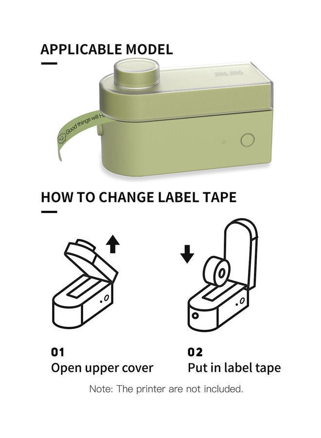 NIBEMINENT Adhesive Label Blue - Image 5