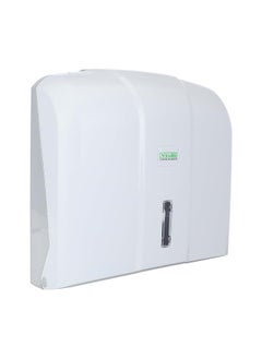Toilet paper dispenser with closed design