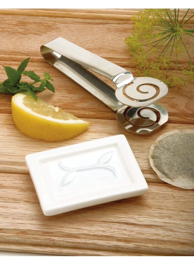 Norpro Norpro Silver Stainless Steel Tea Bag Squeezer  - Image 2