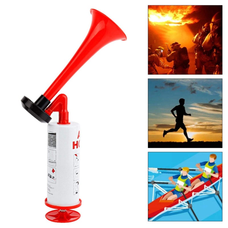 Generic Cocosity Handheld Air Horn, Hand Held Air Horn Pump Loud Noise Maker Safety Horn for Boat Car Sports Events  - Image 2