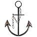 HL HL Antique Metal Anchor with Chain Wall Decor - Image 2