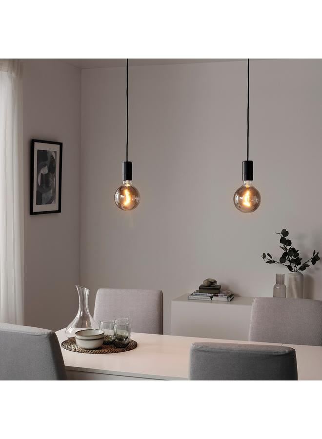 إيروريكس لمبة ليد E27 140 لومن، زجاج شفاف رمادي كروي، 125 مم - Image 5