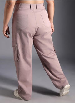 HIGH STAR Women Mauve Trousers  - Image 3