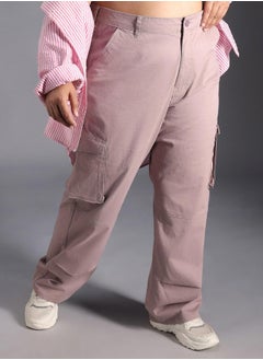 HIGH STAR Women Mauve Trousers  - Image 2