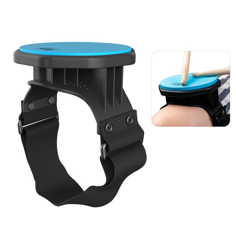 Guitto Portable Drum Practice Stand: Adjustable Strap, Silica Gel Pad, Stable Silent Design - Ergonomic, Travel Friendly Stand for Home Practice, Outdoor Use, Drum Players - Image 2