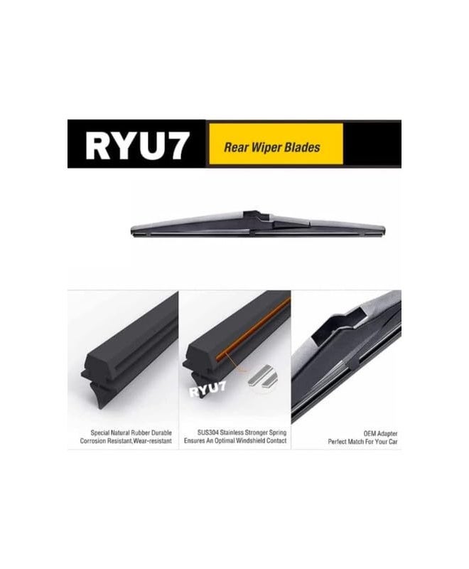 RYU7® Rear Wiper Arm with Blade Compatible with Wrv - Image 5