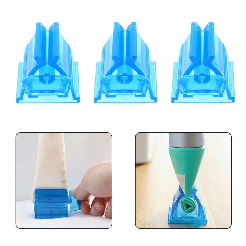 3pcs Toothpaste Extruder Face Cleanser Extruding Gadget Toothpaste Clamp - Image 1