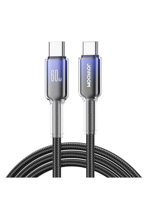 Crystal-Clear Series Fast Charging Data Cable Type-C to Lightning S-A42