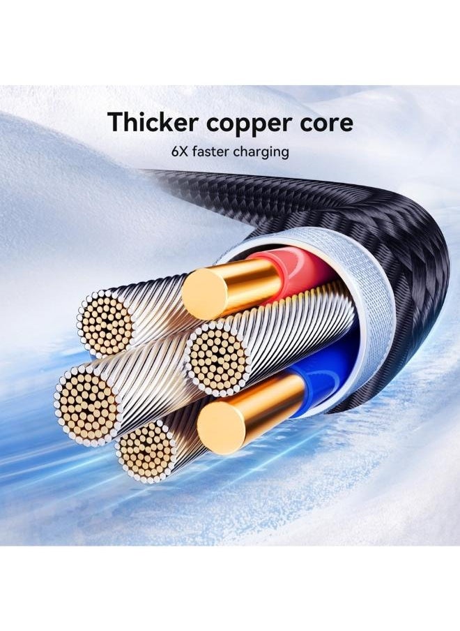 Generic - Crystal-Clear Series Fast Charging Data Cable Type-C to Lightning S-A42 - Image 1