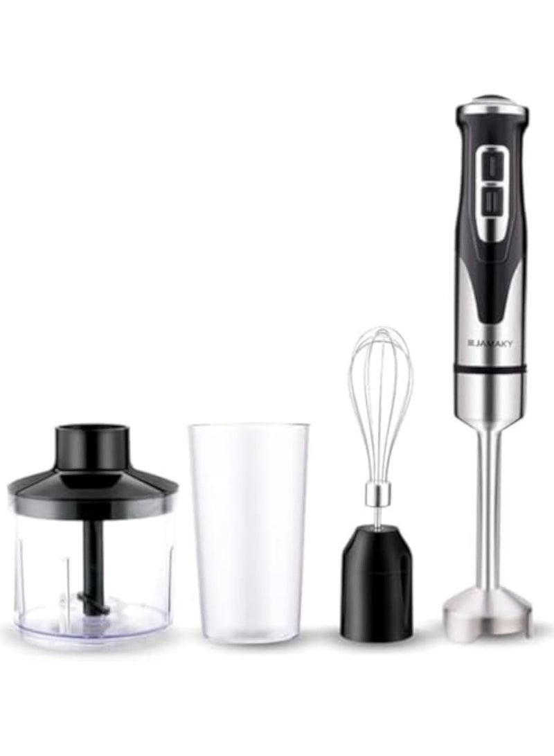 JAMAKY Italy Hand Blender 4 in 1 Stainless Steel from Jamaki 3000 Watt Italian 